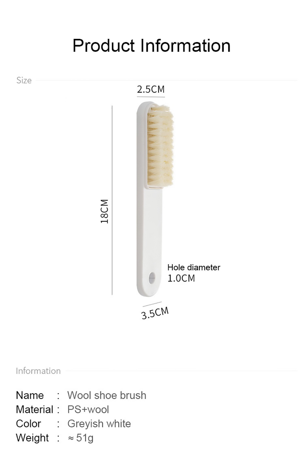 Wool shoe brush-8